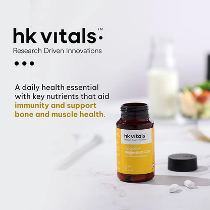 HealthKart HK Vitals Calcium with Mag Zinc & Vit D3