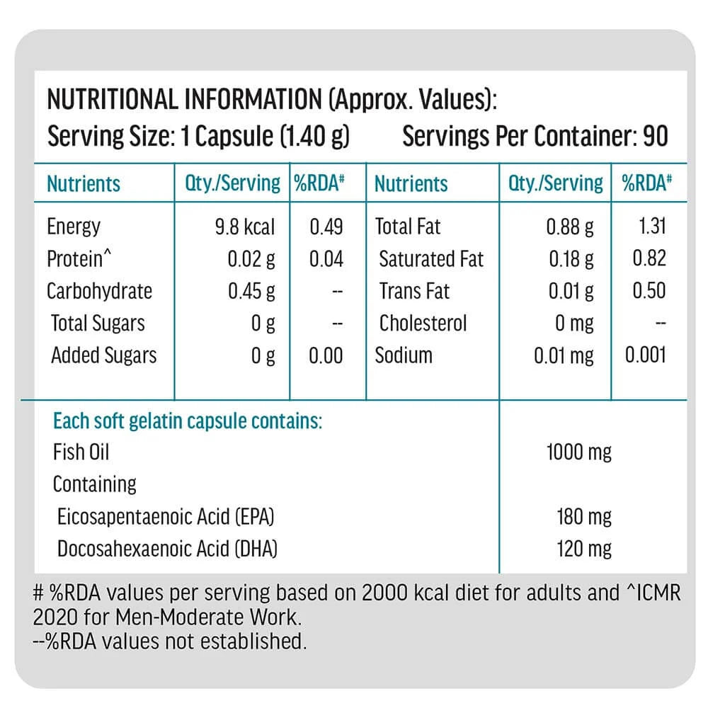 HealthKart HK Vitals Fish Oil