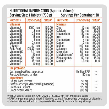 HealthKart HK Vitals Multivitamin+ Men