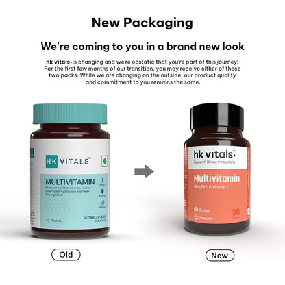 HealthKart HK Vitals Multivitamin with Zinc & Vitamin C
