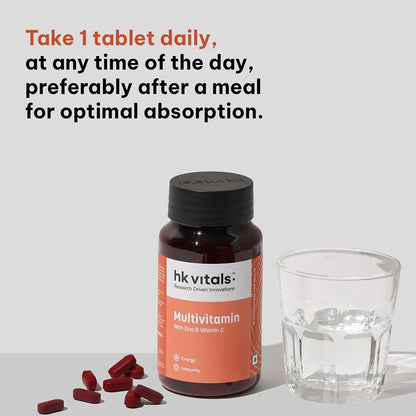 HealthKart HK Vitals Multivitamin with Zinc & Vitamin C