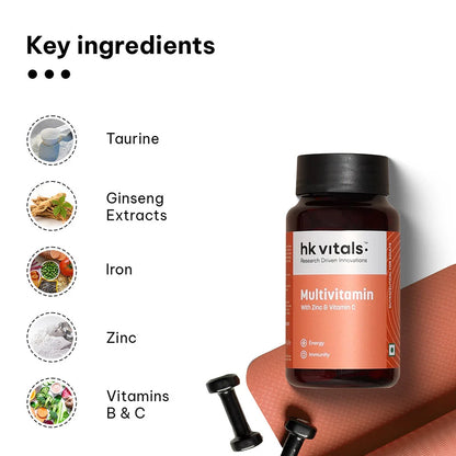 HealthKart HK Vitals Multivitamin with Zinc & Vitamin C