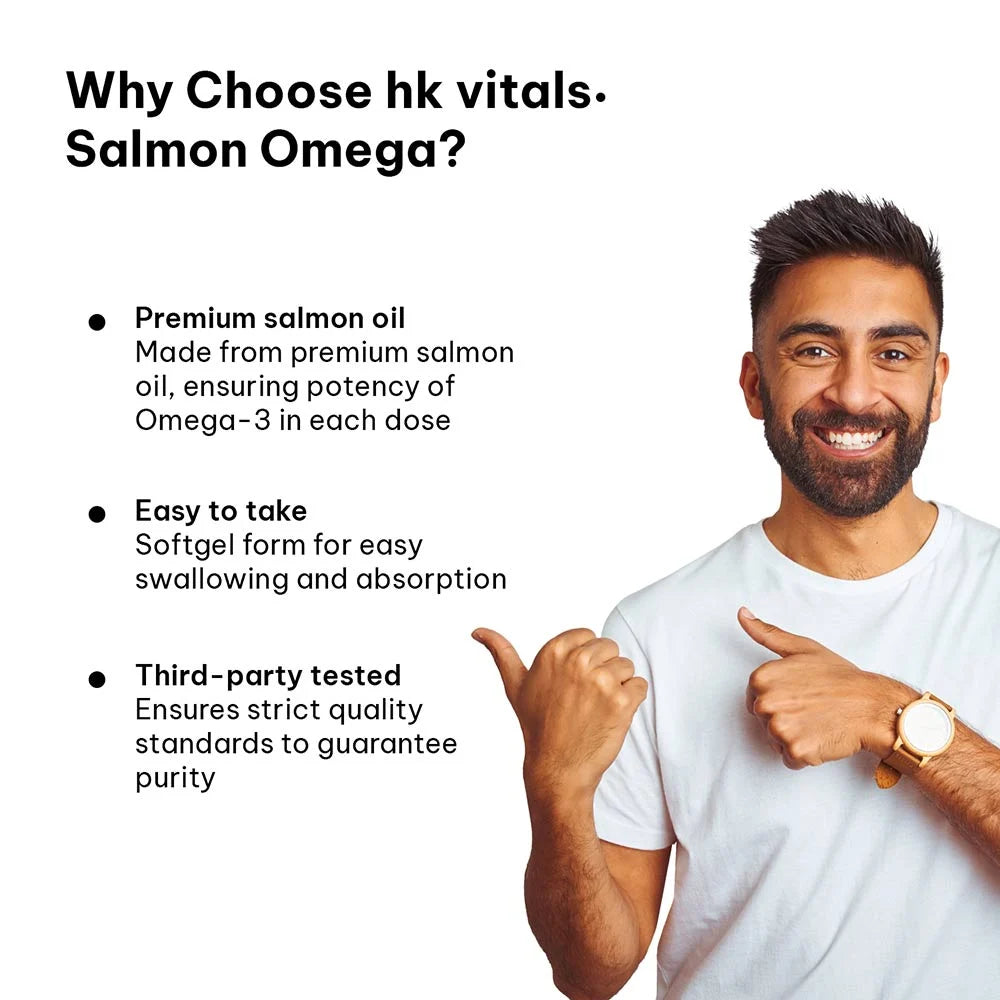 HealthKart HK Vitals Salmon Omega-3