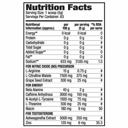 Labrada Super Charge Pre Workout