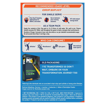 MB Fuel One Sports Hydr8 Isotonic