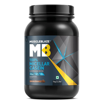 MuscleBlaze 100% Micellar Casein Slow Release Protein