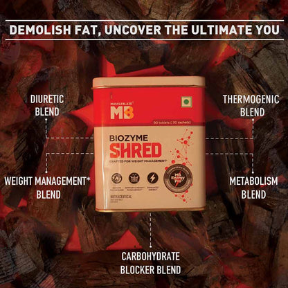 MuscleBlaze Biozyme Shred