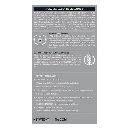 MuscleBlaze Bulk Gainer with Creatine
