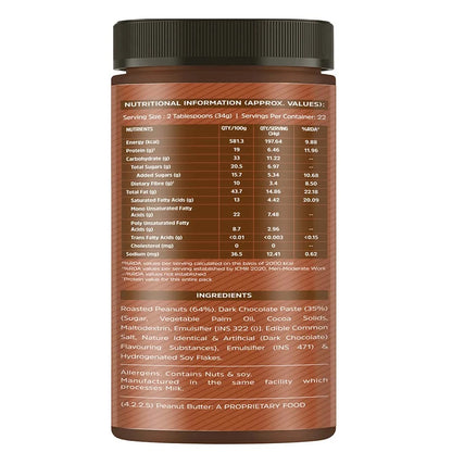 MuscleBlaze Chocolate Peanut Butter