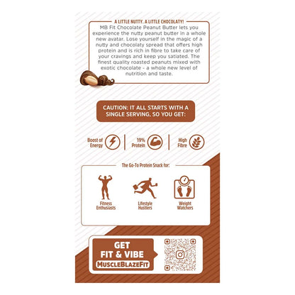 MuscleBlaze Chocolate Peanut Butter