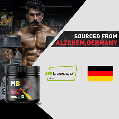 MuscleBlaze CreaPRO Creatine with Creapure® Powder from Germany