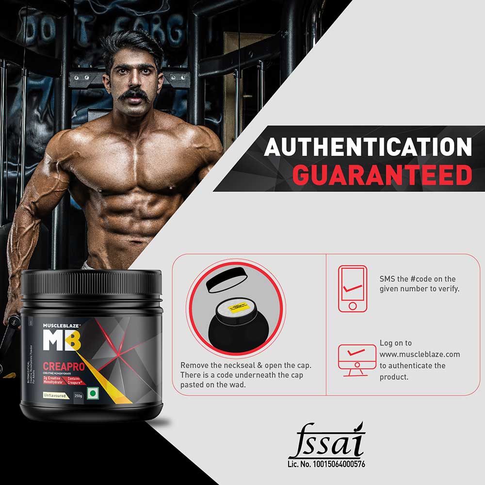 MuscleBlaze CreaPRO Creatine with Creapure® Powder from Germany
