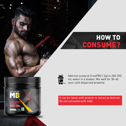 MuscleBlaze CreaPRO Creatine with Creapure® Powder from Germany