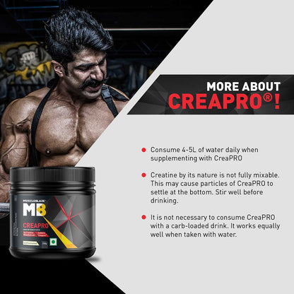 MuscleBlaze CreaPRO Creatine with Creapure® Powder from Germany