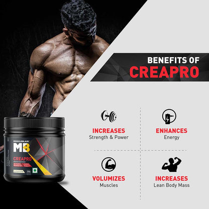 MuscleBlaze CreaPRO Creatine with Creapure® Powder from Germany