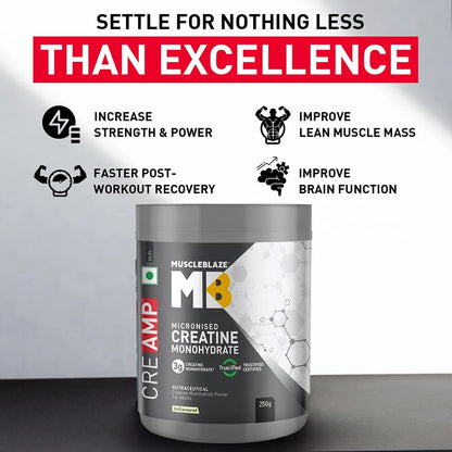 MuscleBlaze Creatine Monohydrate CreAMP