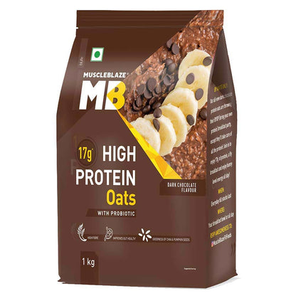 MuscleBlaze High Protein Oats OP