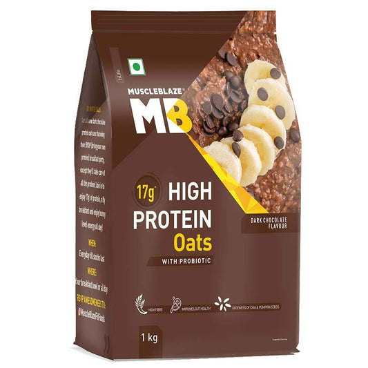 MuscleBlaze High Protein Oats OP