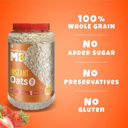 MuscleBlaze Instant Oats