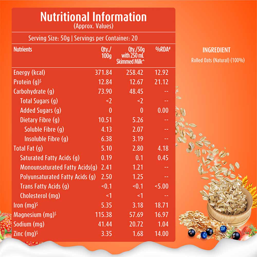 MuscleBlaze Instant Oats