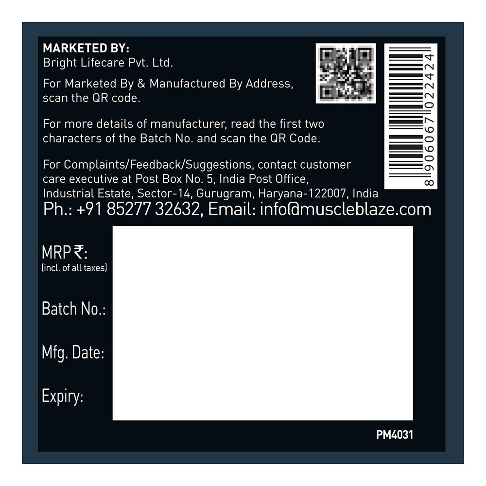 MuscleBlaze L-Glutamine