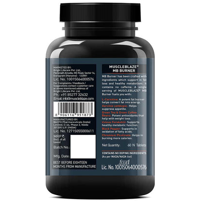 MuscleBlaze MB Fat Burner with Garcinia Cambogia