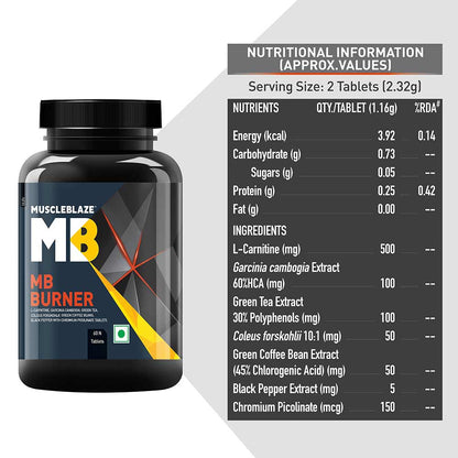 MuscleBlaze MB Fat Burner with Garcinia Cambogia