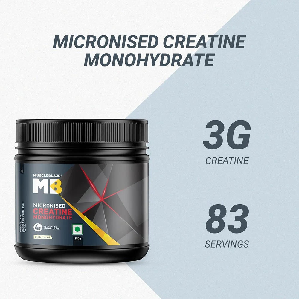 MuscleBlaze Micronised Creatine Monohydrate