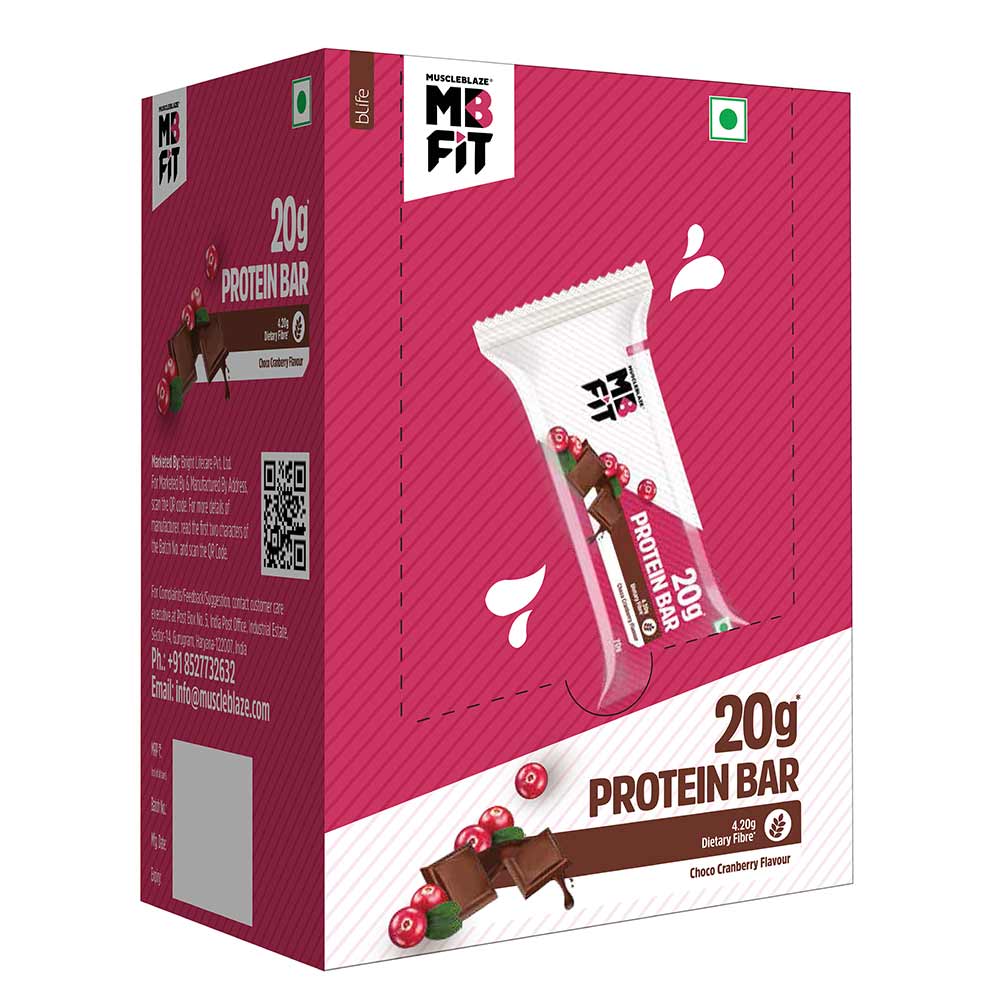 MuscleBlaze Protein Bar (20 gm Protein)
