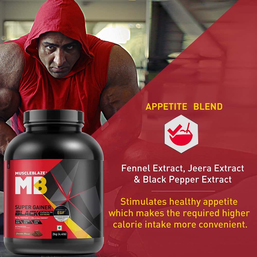 MuscleBlaze Super Gainer Black