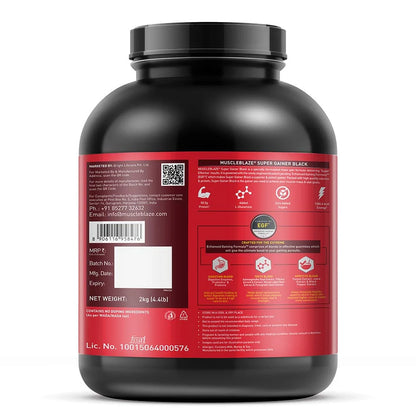 MuscleBlaze Super Gainer Black