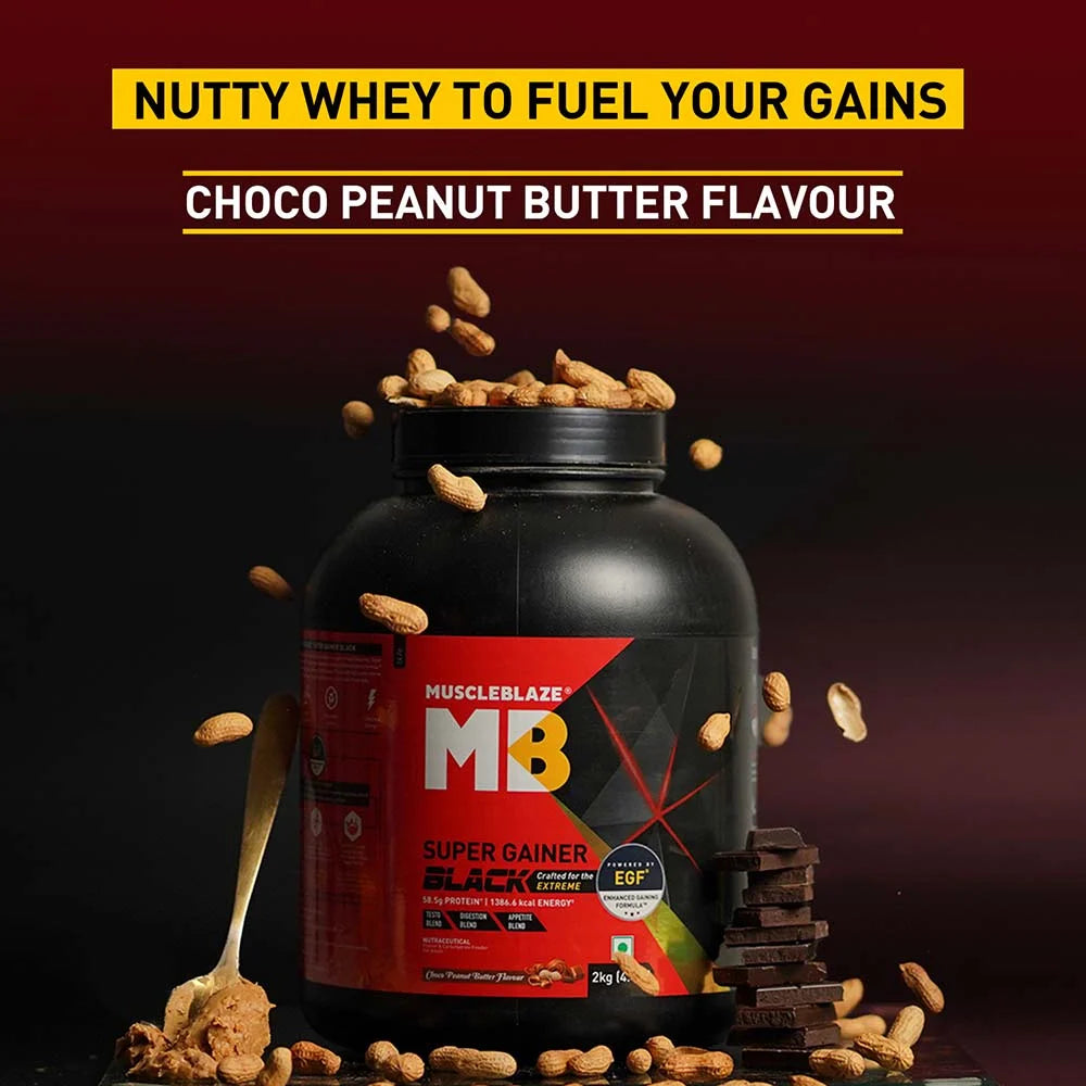 MuscleBlaze Super Gainer Black