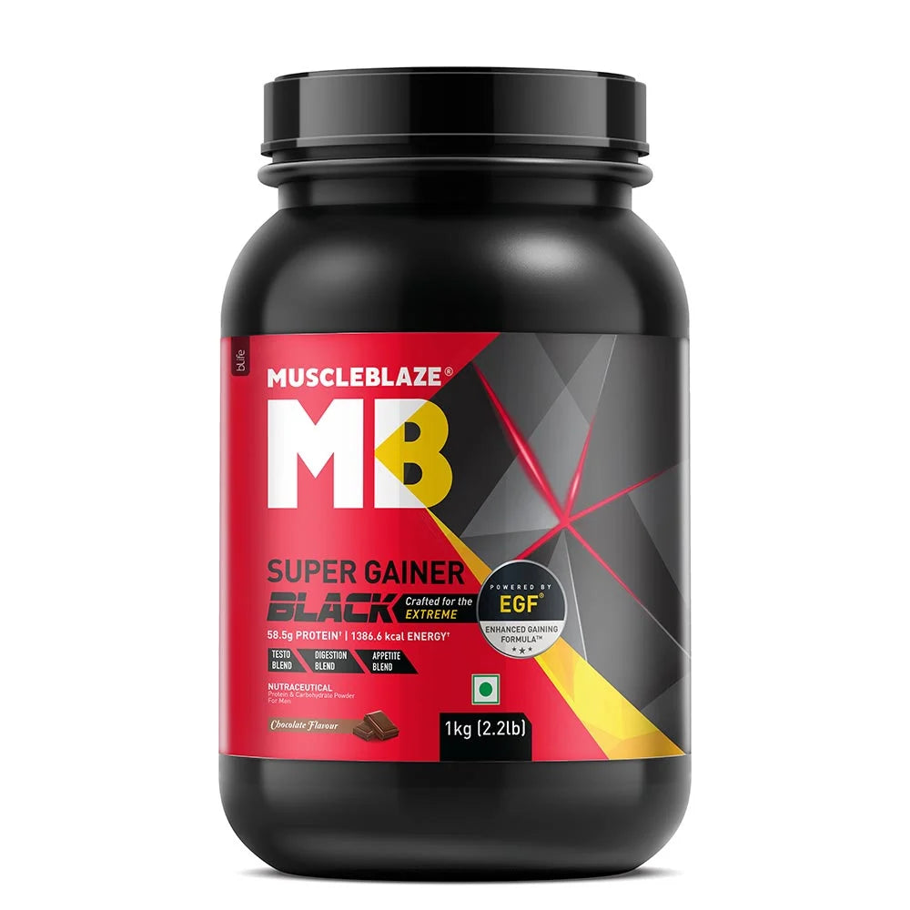 MuscleBlaze Super Gainer Black