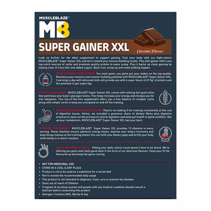 MuscleBlaze Super Gainer XXL
