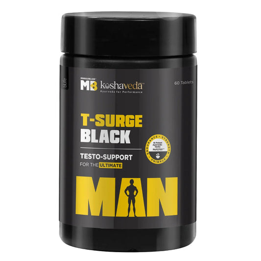 MuscleBlaze T-Surge Black