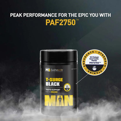 MuscleBlaze T-Surge Black