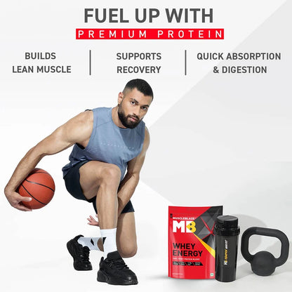 MuscleBlaze Whey Energy with Digezyme