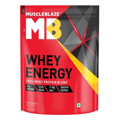 MuscleBlaze Whey Energy with Digezyme