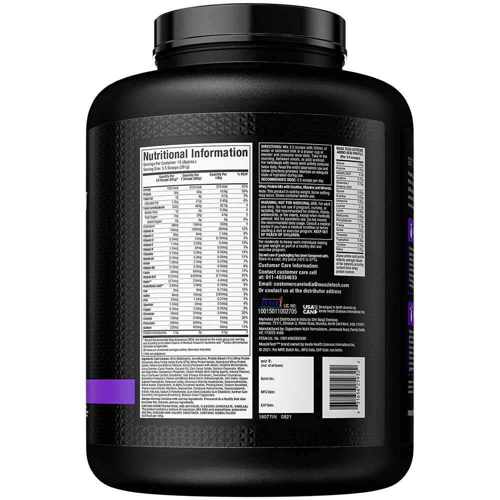 MuscleTech Mass Tech Extreme 2000