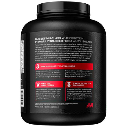 MuscleTech Nitrotech 100% Whey Gold