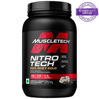MuscleTech Nitrotech 100% Whey Gold
