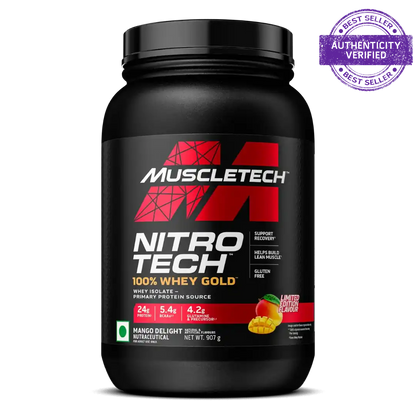 MuscleTech Nitrotech 100% Whey Gold