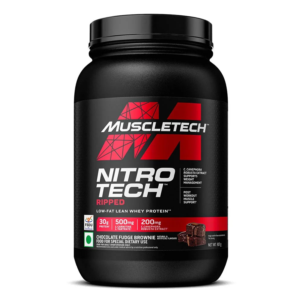 Muscletech Nitrotech Ripped Whey Protein