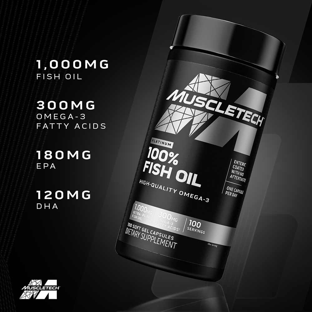 MuscleTech Platinum100% Fish Oil