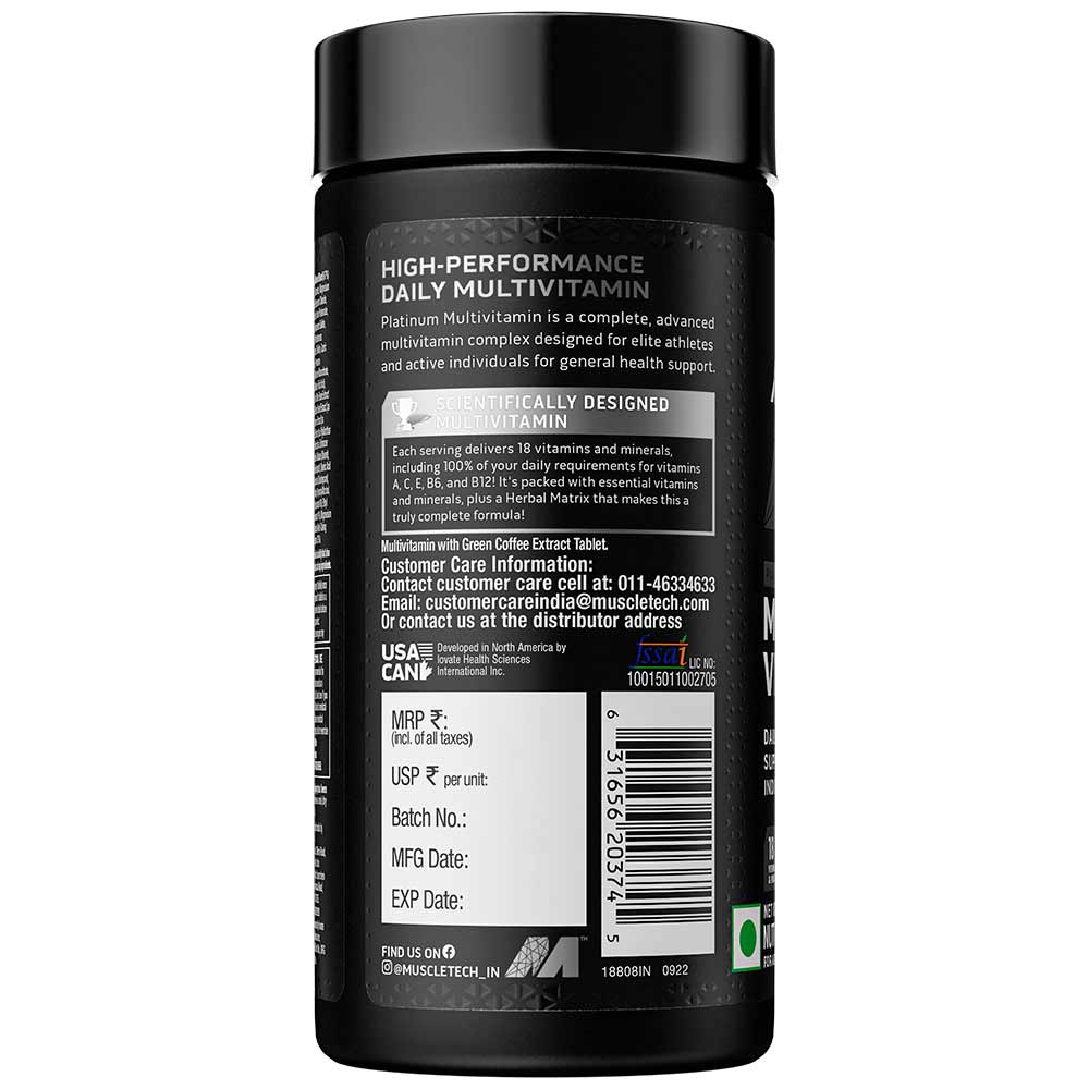 MuscleTech Platinum Multi Vitamin