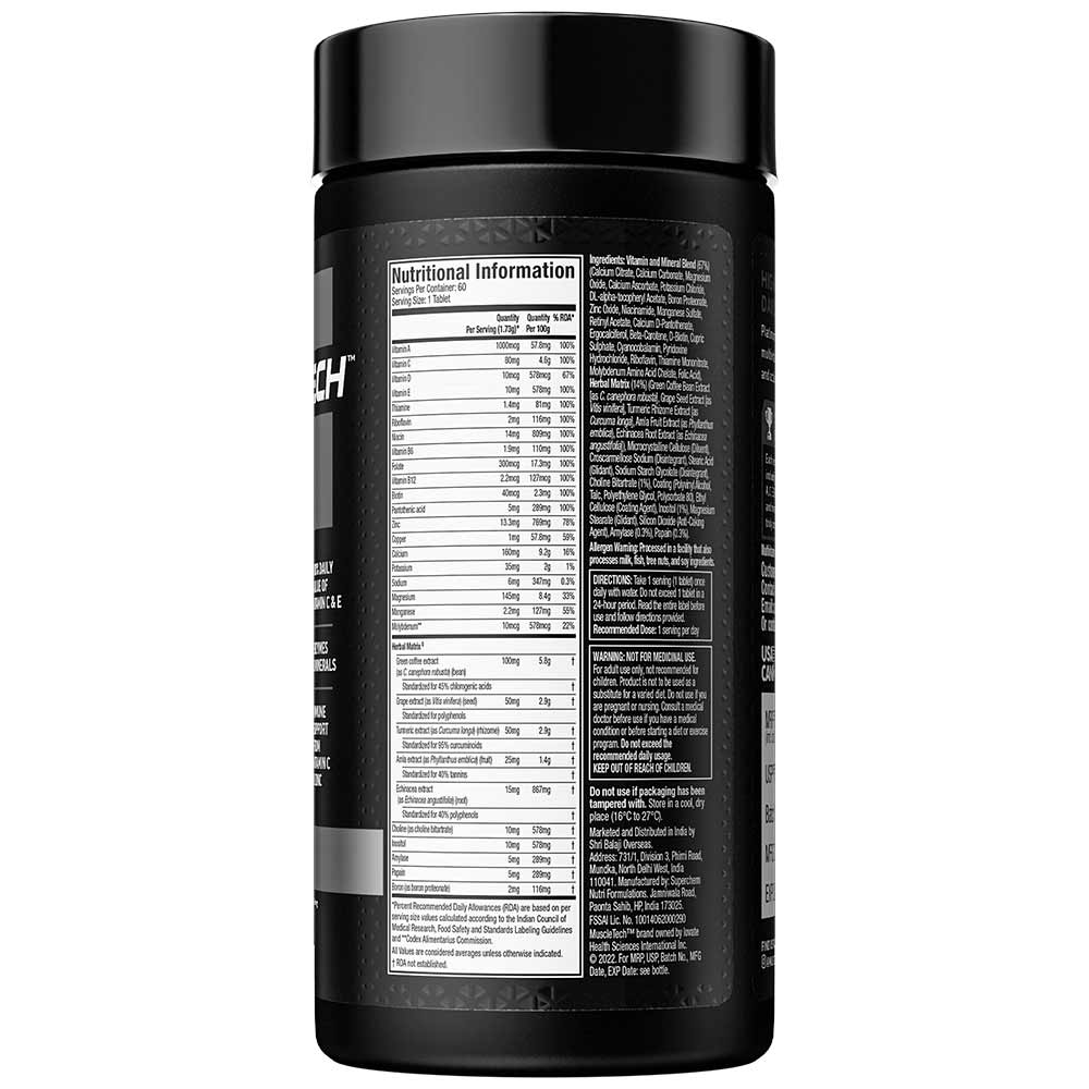 MuscleTech Platinum Multi Vitamin