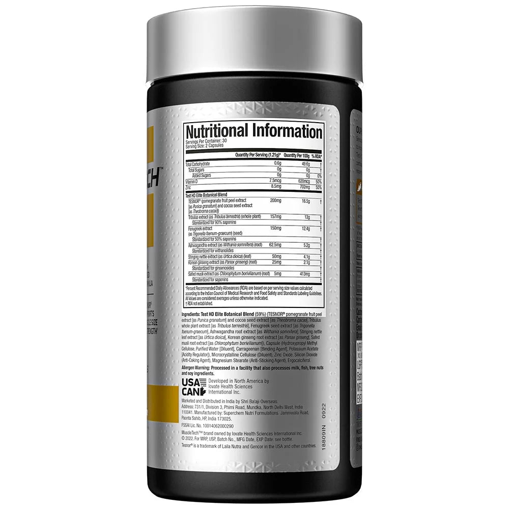 MuscleTech Test HD Elite