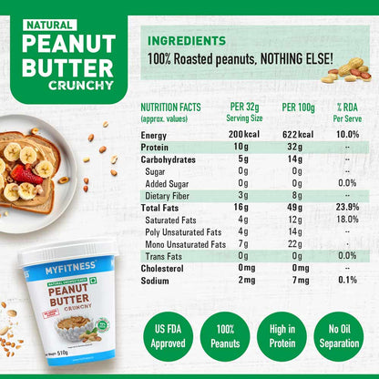Myfitness Natural Peanut Butter