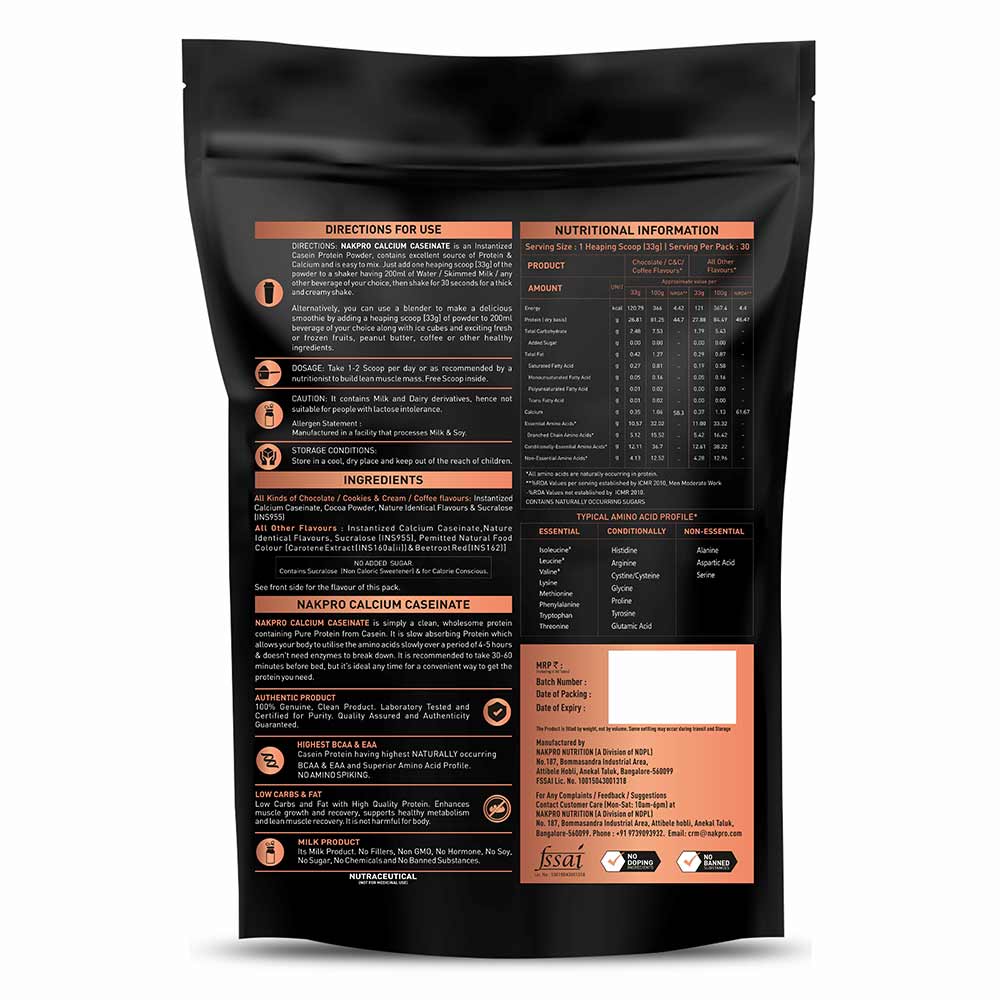 Nakpro Calcium Caseinate Protein