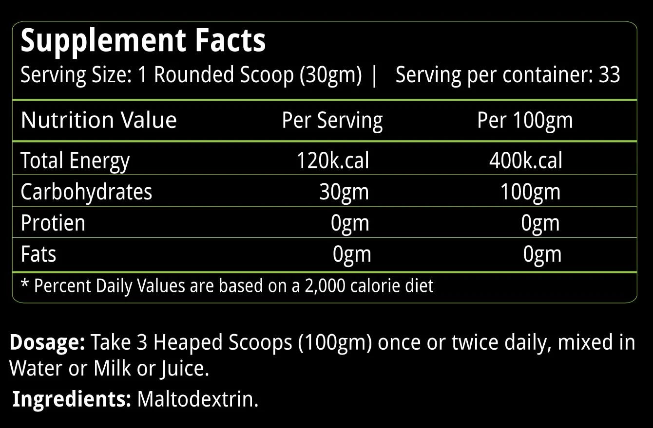 Natures Velvet 100 % Carbs